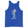 Men's Brain Cancer Christ Tank Top - JohnVsGBMTrue RoyalXS