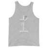 Men's Brain Cancer Christ Tank Top - JohnVsGBMAthletic HeatherXS