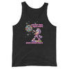 Men's Brain Cancer Unicorn Vibes Tank Top - JohnVsGBMCharcoal - Black TriblendXS