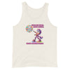 Men's Brain Cancer Unicorn Vibes Tank Top - JohnVsGBMOatmeal TriblendXS