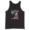 Men's Brain Cancer Unicorn Vibes Tank Top - JohnVsGBMBlackXS