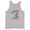Men's Brain Cancer Unicorn Vibes Tank Top - JohnVsGBMAthletic HeatherXS