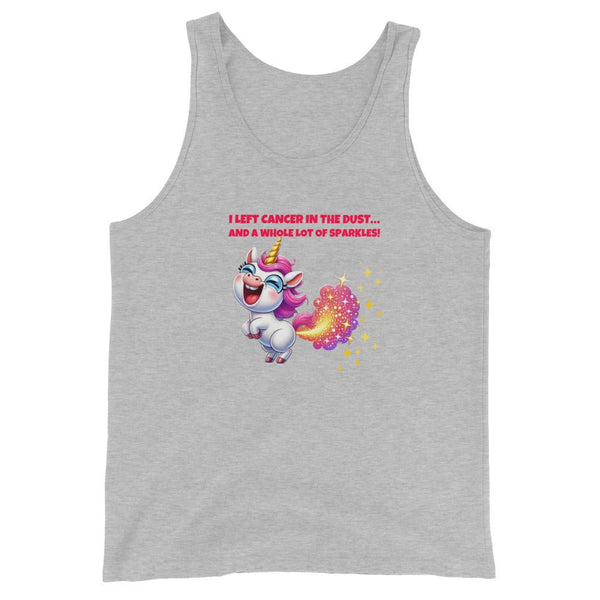 Men's Cancer Dust Tank Top - JohnVsGBMAthletic HeatherXS
