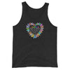 Men's Cancer Support Fighters Tank Top - JohnVsGBMCharcoal - Black TriblendXS