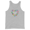Men's Cancer Support Fighters Tank Top - JohnVsGBMAthletic HeatherXS