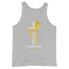 Men's Childhood Cancer Christ Tank Top - JohnVsGBMAthletic HeatherXS