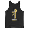 Men's Childhood Cancer Christ Tank Top - JohnVsGBMBlackXS