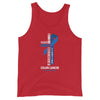 Men's Colon Cancer Christ Tank Top - JohnVsGBMRedXS