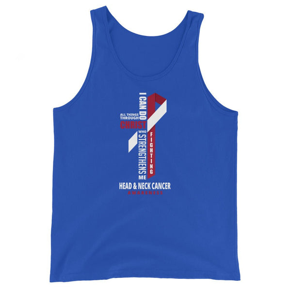 Men's Head and Neck Cancer Christ Tank Top - JohnVsGBMTrue RoyalXS