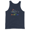 Men's Heart Beat Tank Top - JohnVsGBMNavyXS