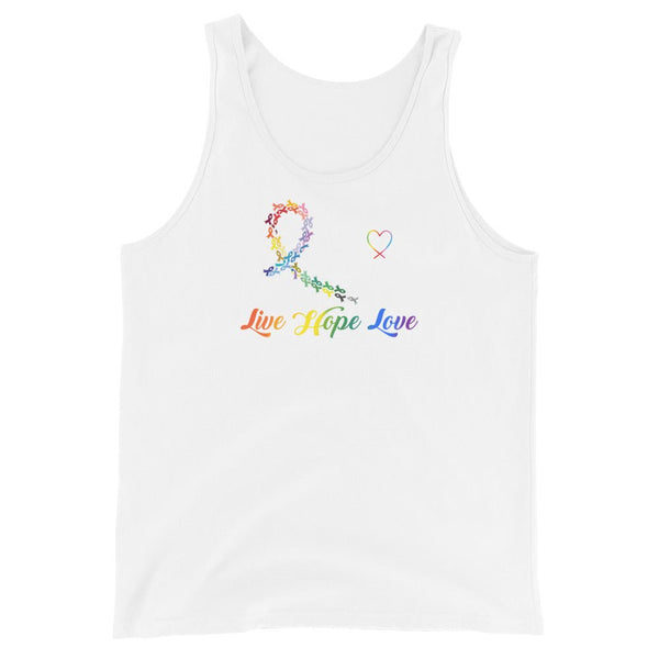 Men's Heart Beat Tank Top - JohnVsGBMWhiteXS