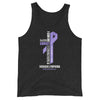 Men's Hodgkin's Cancer Christ Tank Top - JohnVsGBMCharcoal - Black TriblendXS