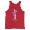 Men's Hodgkin's Cancer Christ Tank Top - JohnVsGBMRedXS
