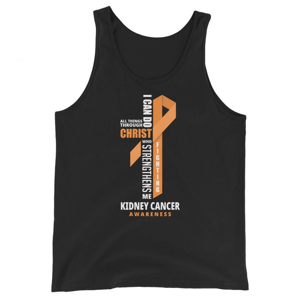 Men's Kidney Cancer Christ Tank Top - JohnVsGBMBlackXS