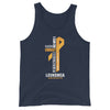 Men's Leukemia Christ Tank Top - JohnVsGBMNavyXS