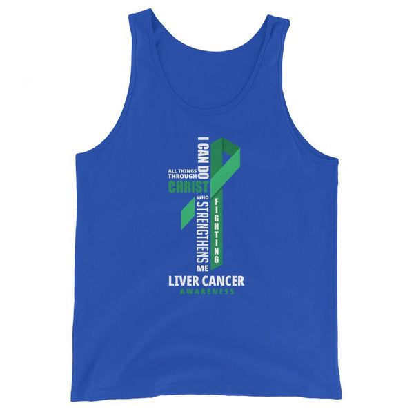 Men's Liver Cancer Christ Tank Top - JohnVsGBMTrue RoyalXS
