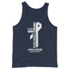 Men's Lung Cancer Christ Tank Top - JohnVsGBMNavyXS