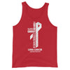 Men's Lung Cancer Christ Tank Top - JohnVsGBMRedXS