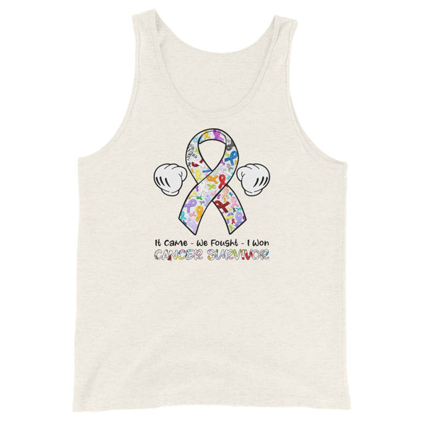 Men's Mouse Tank Top - JohnVsGBMOatmeal TriblendXS