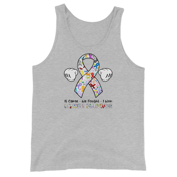 Men's Mouse Tank Top - JohnVsGBMAthletic HeatherXS