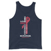 Men's Multiple Myeloma Christ Tank Top - JohnVsGBMNavyXS