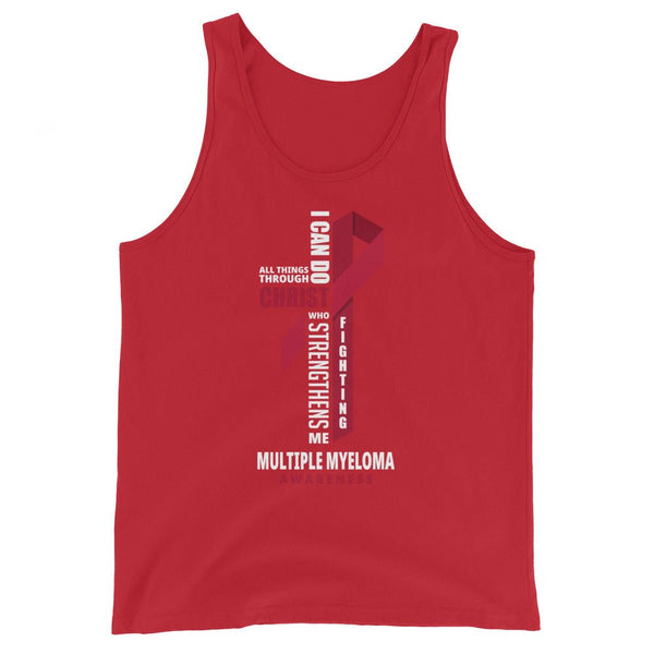 Men's Multiple Myeloma Christ Tank Top - JohnVsGBMRedXS