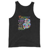 Men's Never Planned Tank Top - JohnVsGBMCharcoal - Black TriblendXS