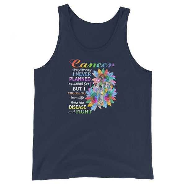 Men's Never Planned Tank Top - JohnVsGBMNavyXS