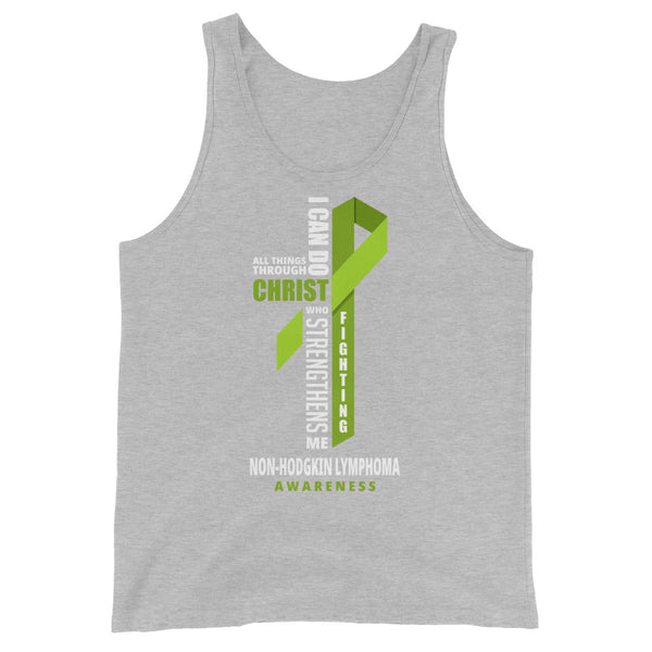 Men's Non - Hodgkin's Christ Tank Top - JohnVsGBMAthletic HeatherXS