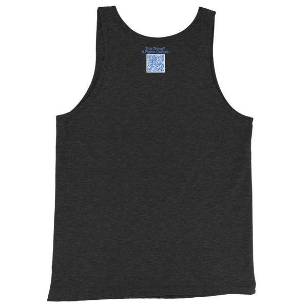 Men's Optune Tank Top - JohnVsGBMCharcoal - Black TriblendXS