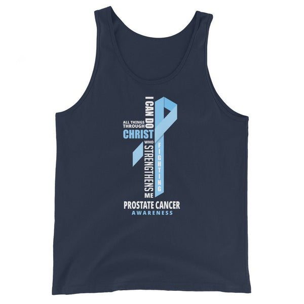 Men's Prostate Cancer Christ Tank Top - JohnVsGBMNavyXS