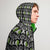 Men's Solid w/ Green Brain Cancer Windbreaker - JohnVsGBMBlackXS