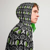 Men's Solid w/ Green Brain Cancer Windbreaker - JohnVsGBMWhiteXS