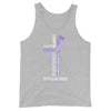 Men's Testicular Cancer Christ Tank Top - JohnVsGBMAthletic HeatherXS