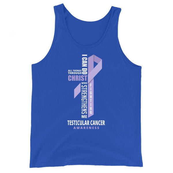 Men's Testicular Cancer Christ Tank Top - JohnVsGBMTrue RoyalXS