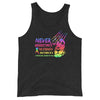 Men's Underestimate Tank Top - JohnVsGBMCharcoal - Black TriblendXS