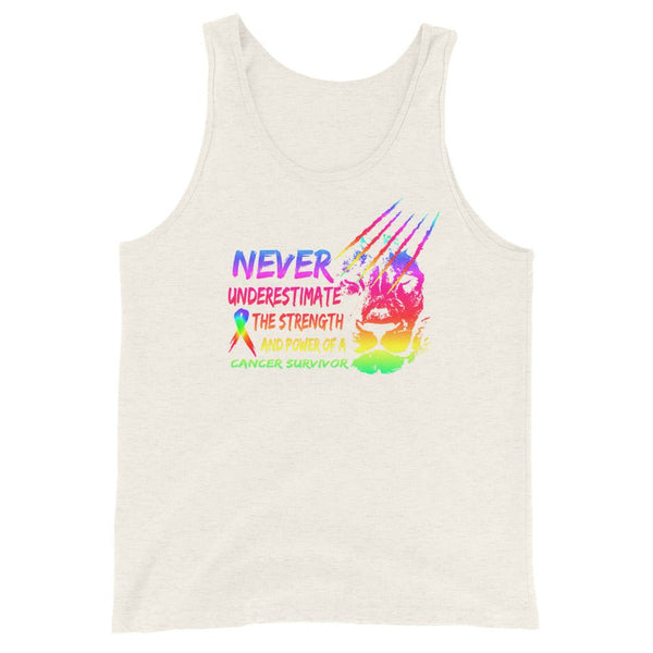 Men's Underestimate Tank Top - JohnVsGBMOatmeal TriblendXS