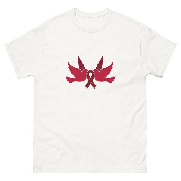 Multiple Myeloma Dove Tee - JohnVsGBMWhiteS