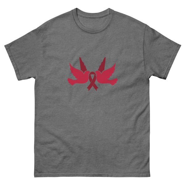 Multiple Myeloma Dove Tee - JohnVsGBMGraphite HeatherS