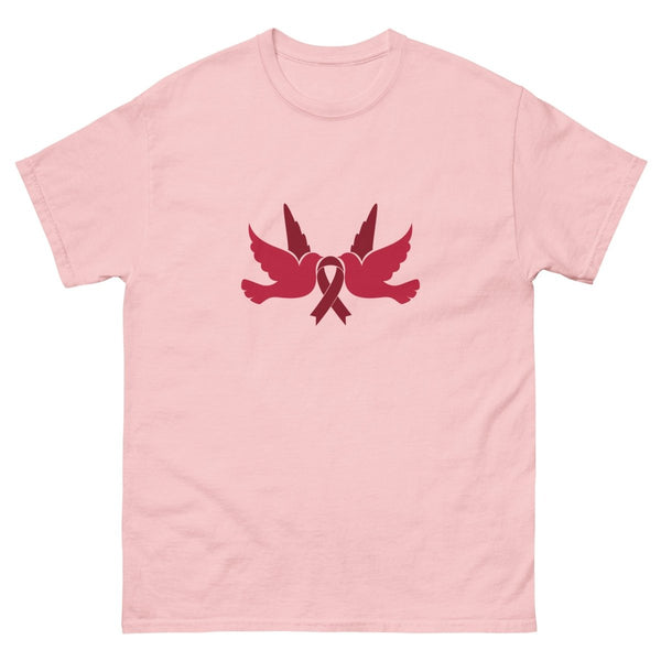 Multiple Myeloma Dove Tee - JohnVsGBMLight PinkS
