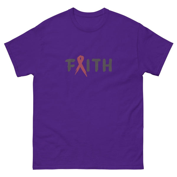 Multiple Myeloma Faith Tee - JohnVsGBMPurpleS