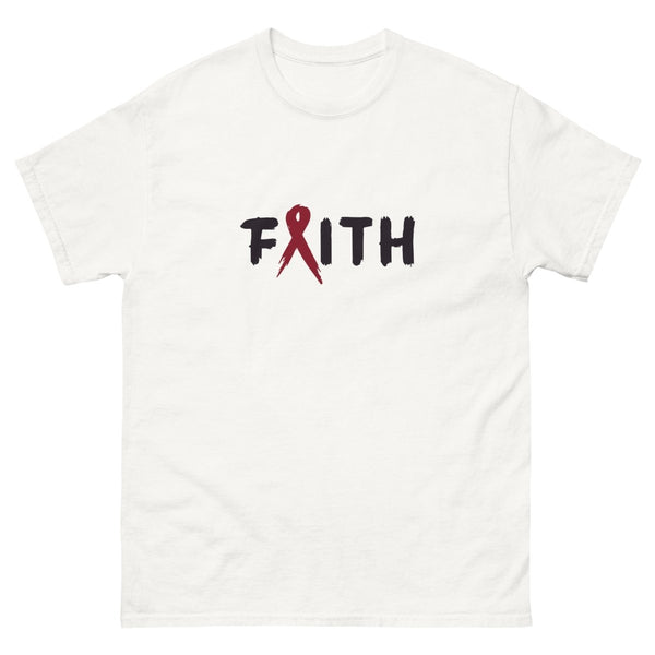 Multiple Myeloma Faith Tee - JohnVsGBMWhiteS