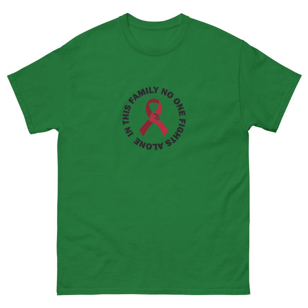Multiple Myeloma Family Tee - JohnVsGBMTurf GreenS