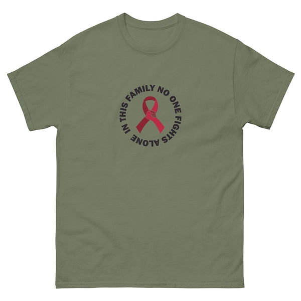 Multiple Myeloma Family Tee - JohnVsGBMMilitary GreenS