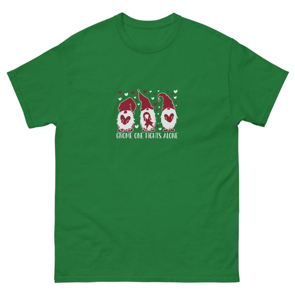 Multiple Myeloma Gnome Tee - JohnVsGBMTurf GreenS