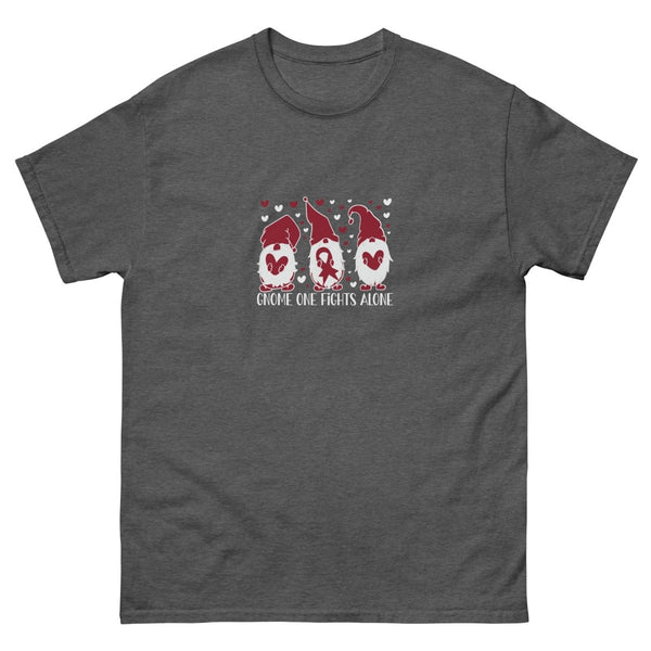 Multiple Myeloma Gnome Tee - JohnVsGBMDark HeatherS