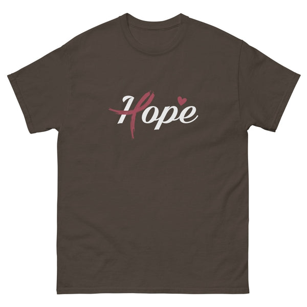 Multiple Myeloma Hope Tee - JohnVsGBMDark ChocolateS
