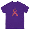 Multiple Myeloma Ribbon Hand Tee - JohnVsGBMPurpleS