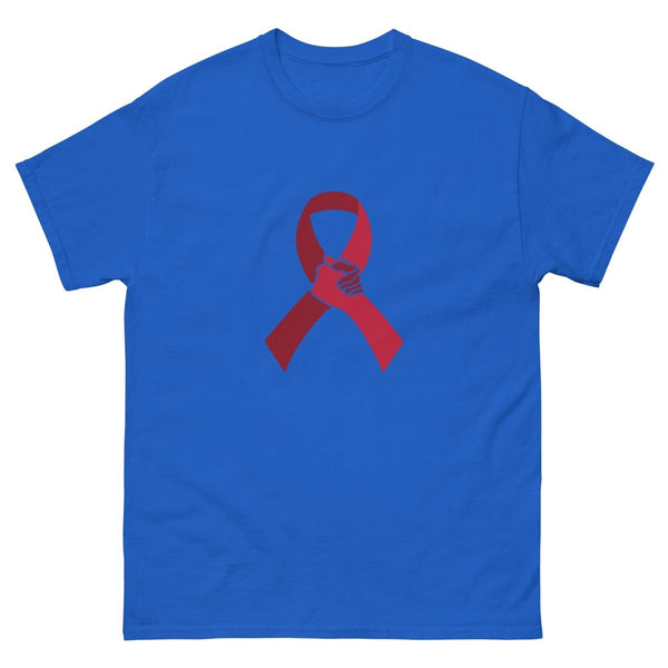 Multiple Myeloma Ribbon Hand Tee - JohnVsGBMRoyalS