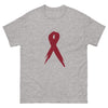 Multiple Myeloma Ribbon Tee - JohnVsGBMSport GreyS